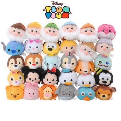 tsum tsum peluches mini llavero Disney Sirenita Stitch plush toy - Imagen 27 de 107