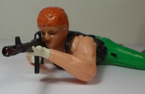 CH VTG 80s B/O SNIPER COMMANDO CRAWLING FIGURE MIP RARE NOT WORKING NEEDS REPAIR - Picture 3 of 12