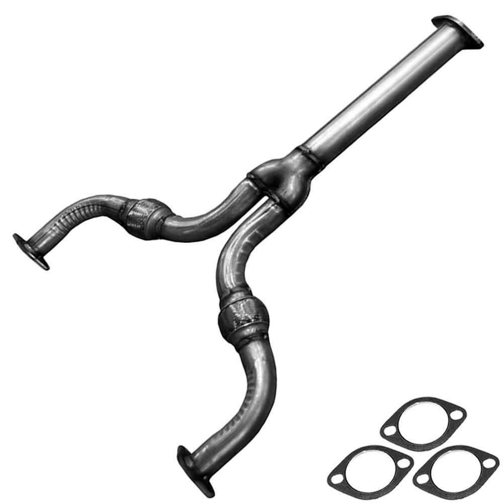 Front Exhaust YPipe with flex fits 20032008 350Z G35 M35