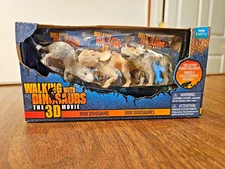 Walking With Dinosaurs 3D Movie 3 Mini Figures: Alphadon, Patchi, Bulldust NEW!