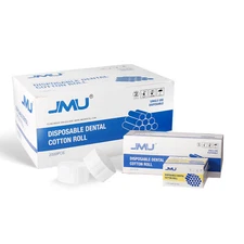 Dental Disposable Cotton Rolls, 1.5" x 3/8" High Absorbent Cotton Non-Sterile