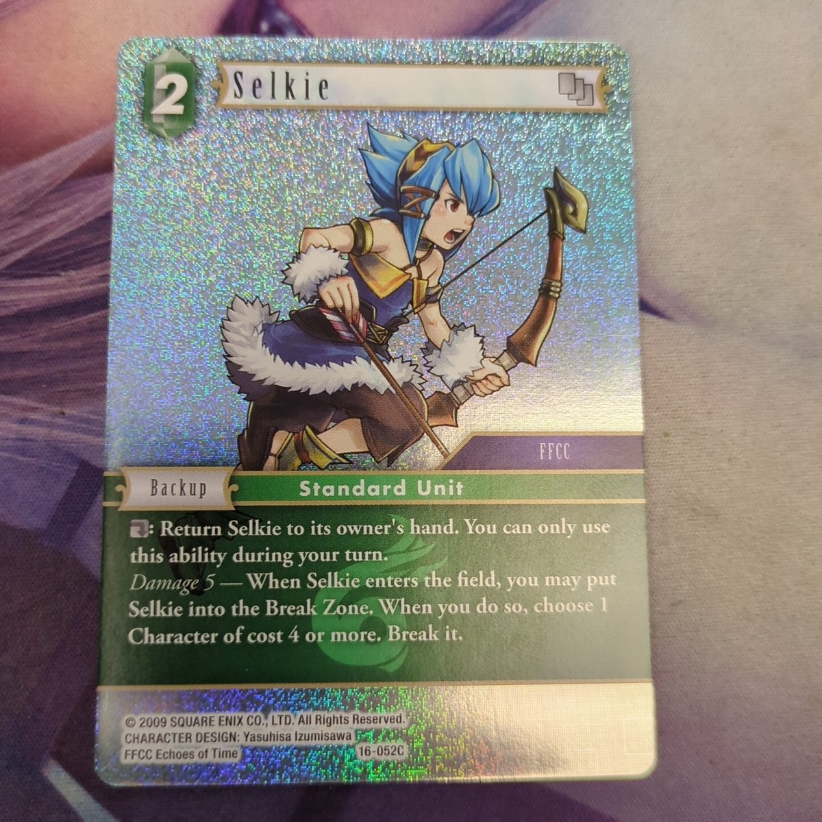 Final Fantasy TCG Emissaries Of Light Selkie 16-052C Foil | eBay