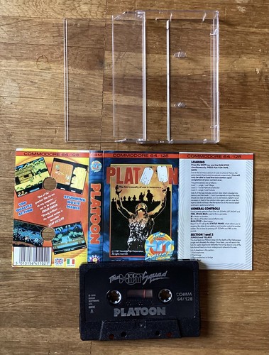Platoon / C64 Commodore 64 Datasette / Ocean / Getestet 💾✅ - Bild 5 von 11