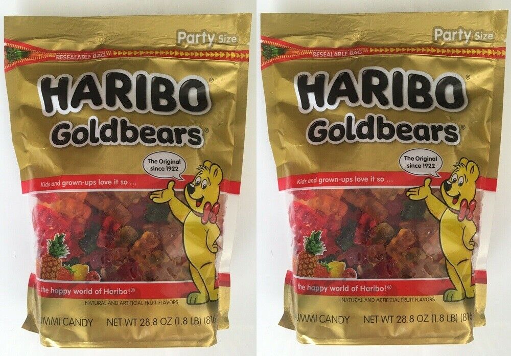 Haribo Goldbears Original Gummy Bears Bag, 28.8 oz