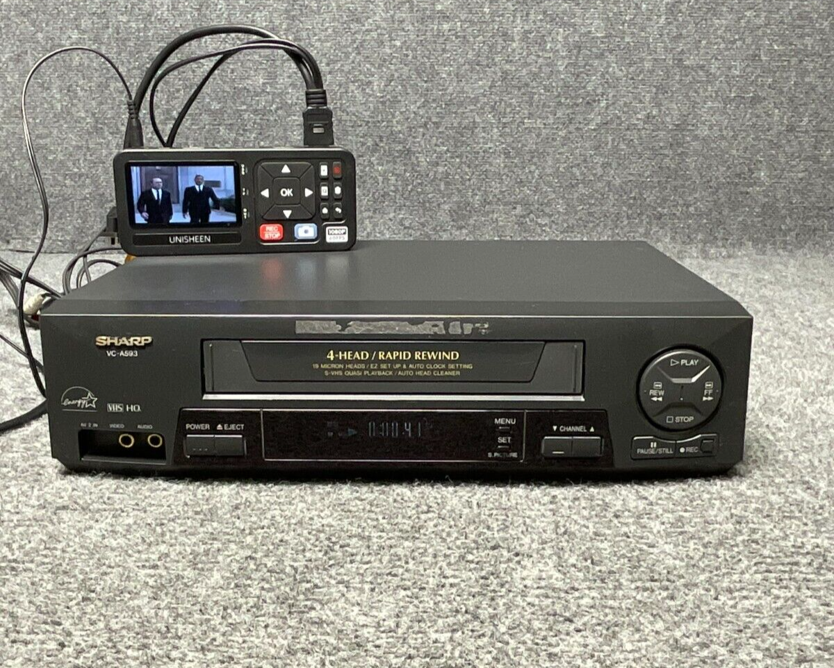 Sharp VC-A593U VHS VCR for sale online | eBay