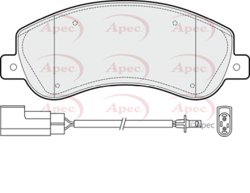 Fits Ford Transit 2006-2018 Brake Pads Set Front Stallex ME6C1J2K021AA - Picture 2 of 2