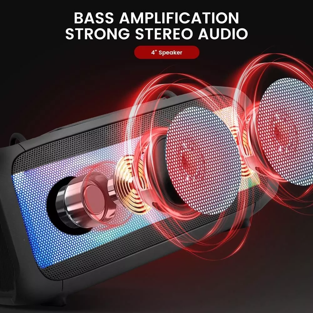 Pyle wireless portable bluetooth speaker 2025