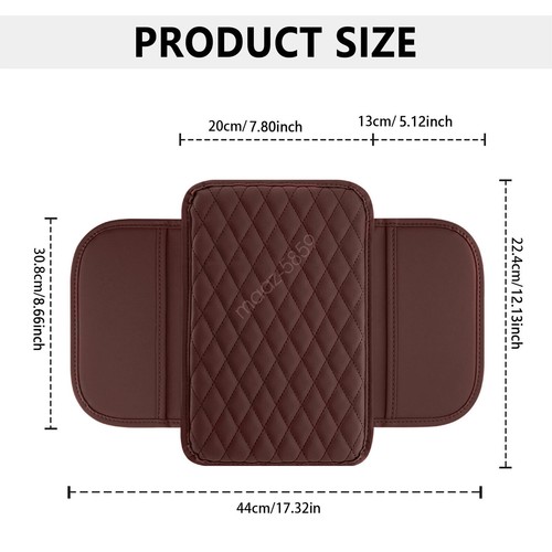 Universal Car Armrest Cushion Cover Center Console Pad Protector Accessories AU - Picture 11 of 28