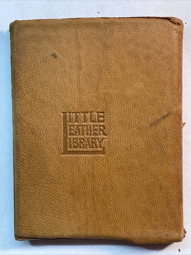Little Leather Library COMTESSE de SAINT GERAN by A. DUMAS Real Leather - Imagen 2 de 10