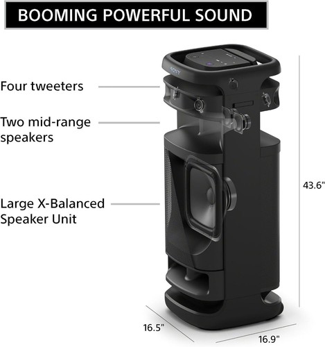 Sony ULT TOWER 10 Wireless Bluetooth Party Speaker with Wireless Microphone - Picture 5 of 12