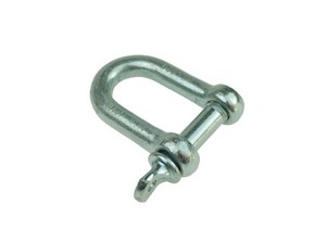2 Verzinkte D-Schäkel – 12 Mm, Gerade, Bruchkraft 1560 Kg – Für Anker, Ketten & Mehr