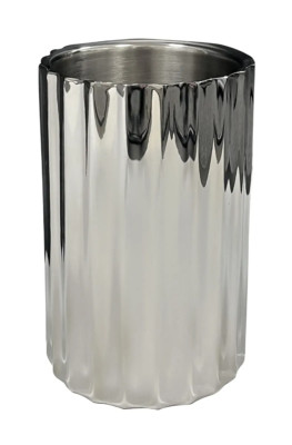 Beaumont Art Deco Weinkühler | Edelstahl Flaschenkühler (3530)