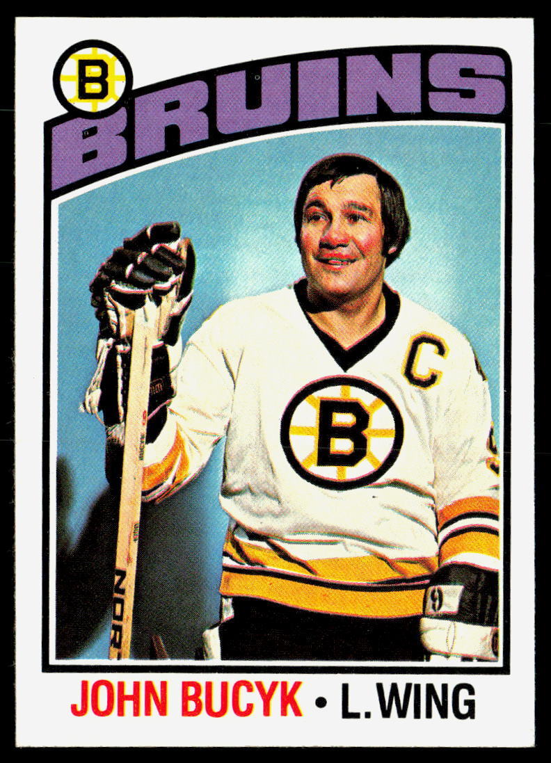 John Bucyk 1976-77 Topps #95
