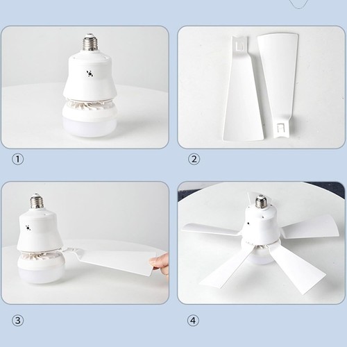 Ventilateurs de plafond avec lumières, plafonniers avec minuterie de ventilateur - Picture 13 of 22