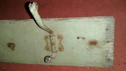 Vintage Wooden Coat Hooks Hanging Hooks Barn Farm House - Picture 3 of 6