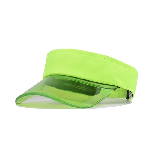 Sun Visor Hat Summer Transparent Brim Golf Tennis Beach Adjustable Cap Women - Picture 28 of 33