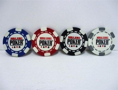 Set of 4 WSOP Professional 11.5 Gram Chips Casino Quality