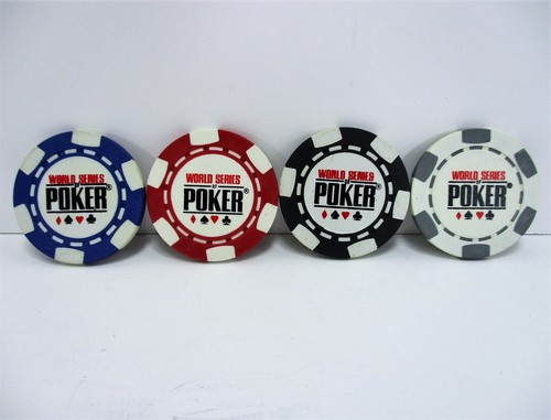 Set di 4 chip professionali 11,5 grammi qualità casinò World Series poker - Foto 2 di 6