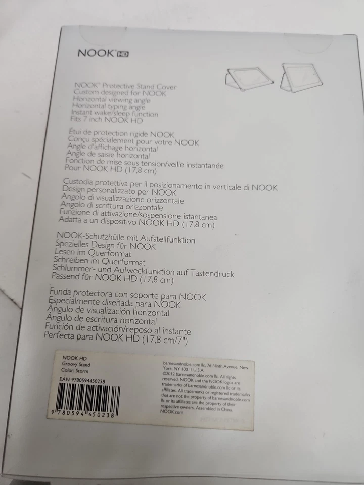 Nook HD + GROOVY STAND  FITS 7 INCH NOOK HD+ BLACK  BRAND NEW OPEN BOX ONLY - Image 3 of 4