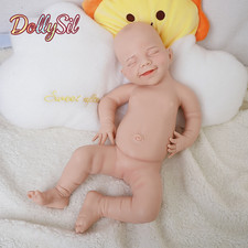 Reborn Baby Dolls Silicone Full Body 17.72" Waterproof Realistic Newborn Baby