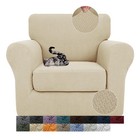 New Listing2 Pieces Armchair Covers for Living Room Stretch Chair Slipcovers with 1 Seat.