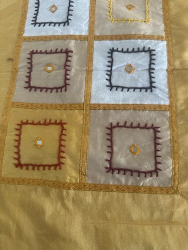 Elegant, Yellow Table Runner Hand Made - Picture 2 of 7