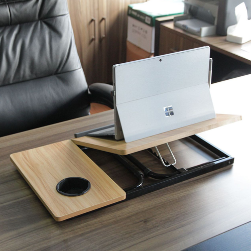 Folding Laptop Table Stand Bed Tray Sofa Lap Portable Computer Desk Breakfast UK - Picture 5 of 44