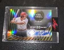 Johnny  Bench Leaf Autograph  2/9 Sports Heros