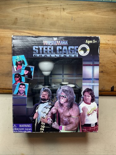 WWE WRESTLING WRESTLEMANIA STEEL CAGE CHALLENGE PLUG N PLAY TV GAME WWF ECW Shf7