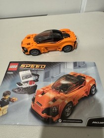 LEGO SPEED CHAMPIONS: McLaren 720S (75880), no Fig, Incomplete, Has Manual