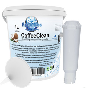 Wasserfilter passend F. Jura White Patrone 60209 1l Refill Granulat 2 Filter