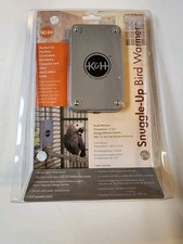 K H Pet Products Snuggle Up Bird Warmer Gray Small/Medium 5" x 3" x 0.5" KH9050