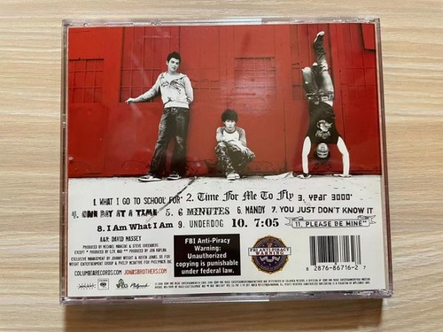 jonas brothers  ITS ABOUT TIME oop NICK pop FULL CD 10 tracks HTF - Picture 2 of 2