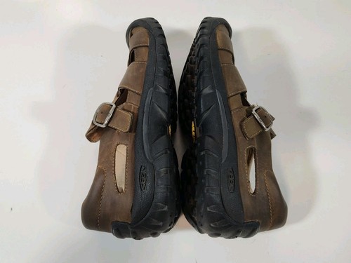 Keen Newport sandali in pelle scarpe donna taglia 8 escursionismo pescatore XT0206 marrone - Foto 6 di 9