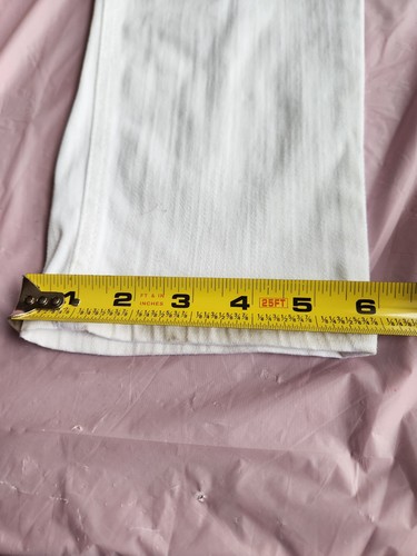 Vintage Jordache Jeans 90s Women’s 14 High Waisted Tapered Leg White Denim #clo - Picture 7 of 11