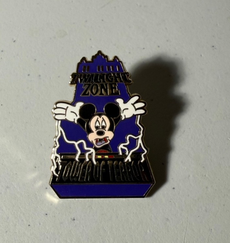 Disney Falling Mickey Twilight Zone Tower of Terror Attraction Trading Pin