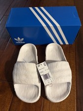 Adidas Adilette 22 Slide Slippers Crystal White HQ4672 US Size 8 New In Box NIB