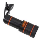 Universal 12X Cell Phone Lens Monocular Lens for Smartphone Black