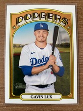 2021 Topps Heritage High Number - Gavin Lux - Chrome Parallel - 785/999