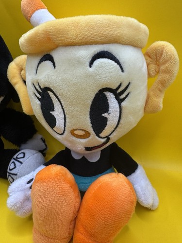 The Devil & Ms. Chalice 12" Cuphead 2017 Funko Plush Toy Collectible Plush Set - Picture 2 of 6