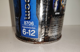 LEGO Knights' Kingdom 8706 Karzon NEW sealed  bent canister