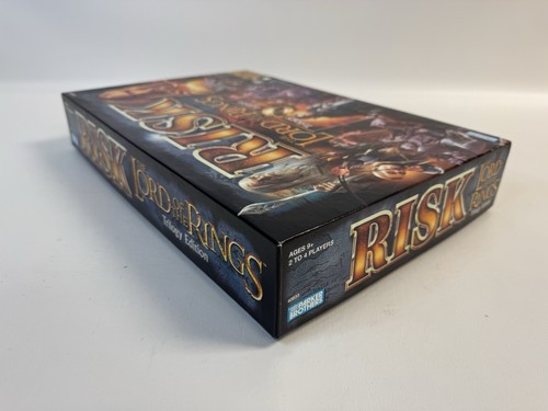 NEW Hasbro LORD of the RINGS Trilogy Edition RISK Board Game Complete w/ Ring - Picture 3 of 9