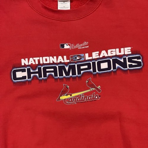 Vintage St Louis Cardinals 2006 NL Champions Crewneck Sweatshirt - XL - Photo 2/5