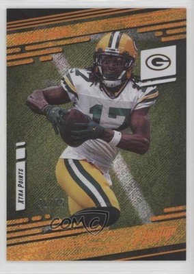 2021 Panini Prestige Xtra Points Premium Orange 46/75 Davante Adams #101 19ed