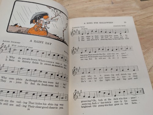 Elementary Music Music Education Series 1923 Antique Music Textbook - Bild 9 von 9