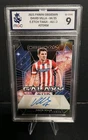 Panini Obsidian 2024/2025 David Villa Atletico Madrid Galaxy Ink Auto /25