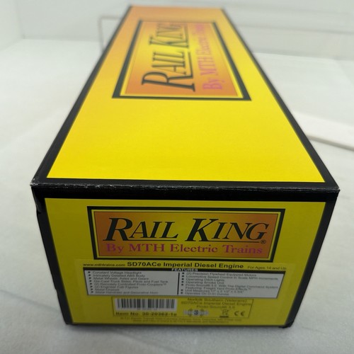 MTH RailKing 30-20362-1E Norfolk Southern Veterans SD70ACe Diesel PS.3 O New NS - Picture 19 of 20