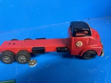 Vintage SSS Shioji GMC power shovel  truck tin 8-1/2 Inches Long - Made In Japan