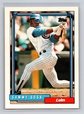 1992 Topps Traded - Sammy Sosa #109T