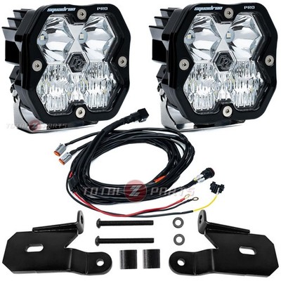 Baja Designs  Squadron 2.0 Pro Ditch Lights Pods Kit for 18+ Wrangler, Gladiator